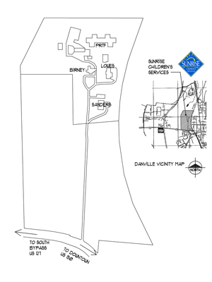 Danville Housing Authority Vicinity Map
